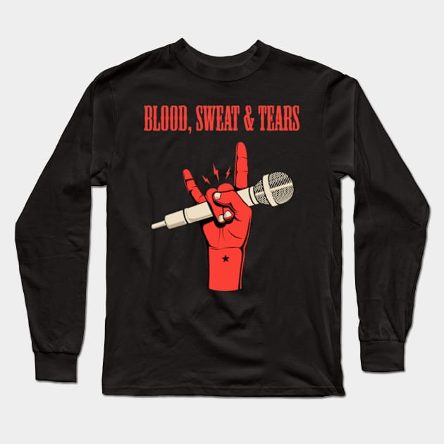 BLOOD, SWEAT & TEARS BAND Long Sleeve T-Shirt by xsmilexstd